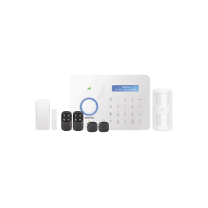 KIT ANTIFURTO WIRELESS CON DOPPIO COMBINATORE TELEFONICO (RETE FISSA E GSM/GPRS) TELESOCCORSO RISPONDITORE IN LINGUA ITALIANA E MESSAGGIO DI CHIAMATA SU ALLARME PERSONALIZZABILE