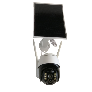 TELECAMERA WI-FI 3MPX PTZ 4G SOLARE PIR LED BIANCHI A BATTERIE