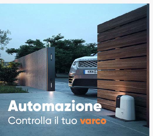 Automazione per cancelli scorrevoli, battenti o serrande