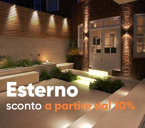 Illuminazione LED da esterno